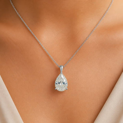 Collier Cœur Acier Inoxydable– Finition Steel Tone
